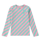 Girls Pastel Play Pink & Mint Green T-Shirt