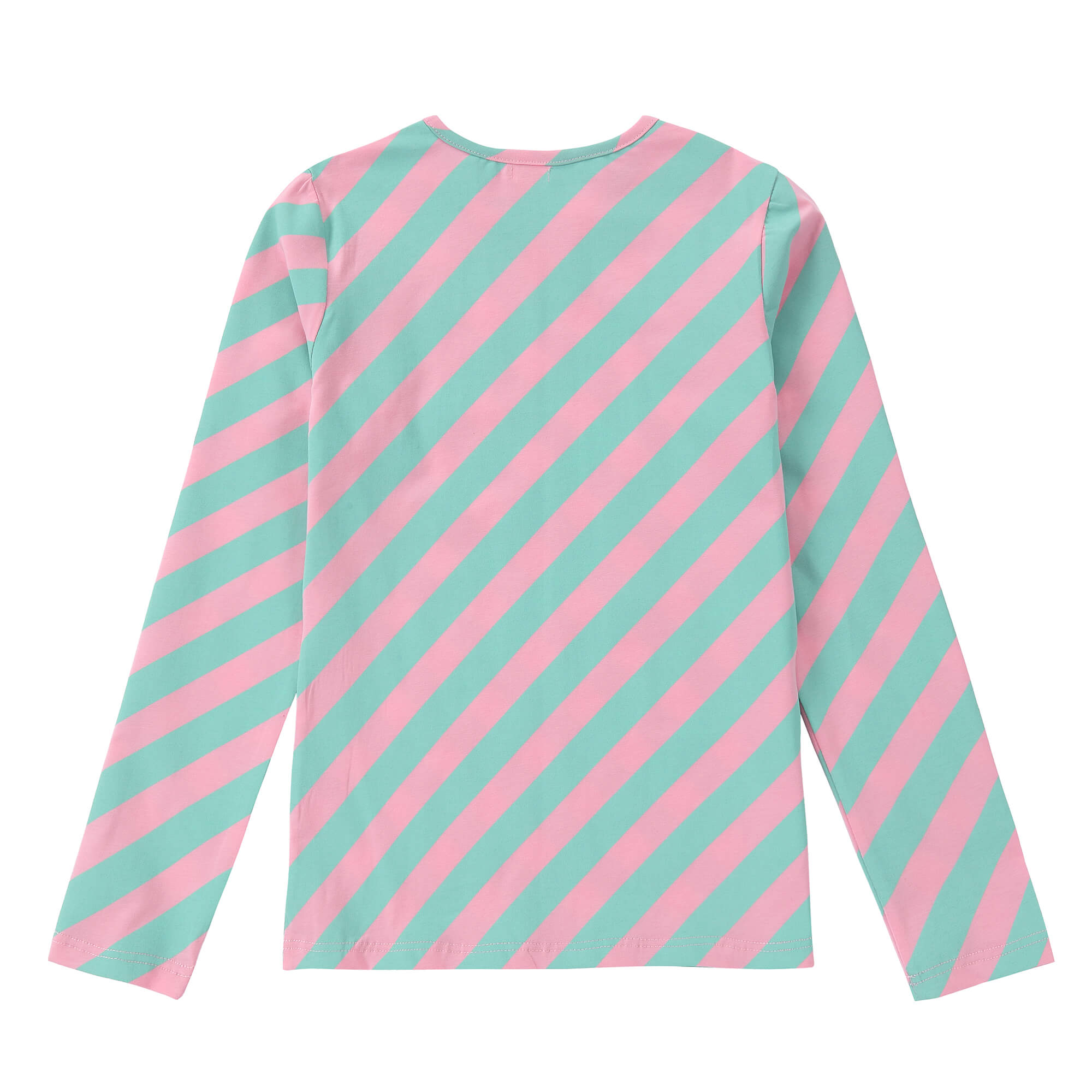 Girls Pastel Play Pink & Mint Green T-Shirt