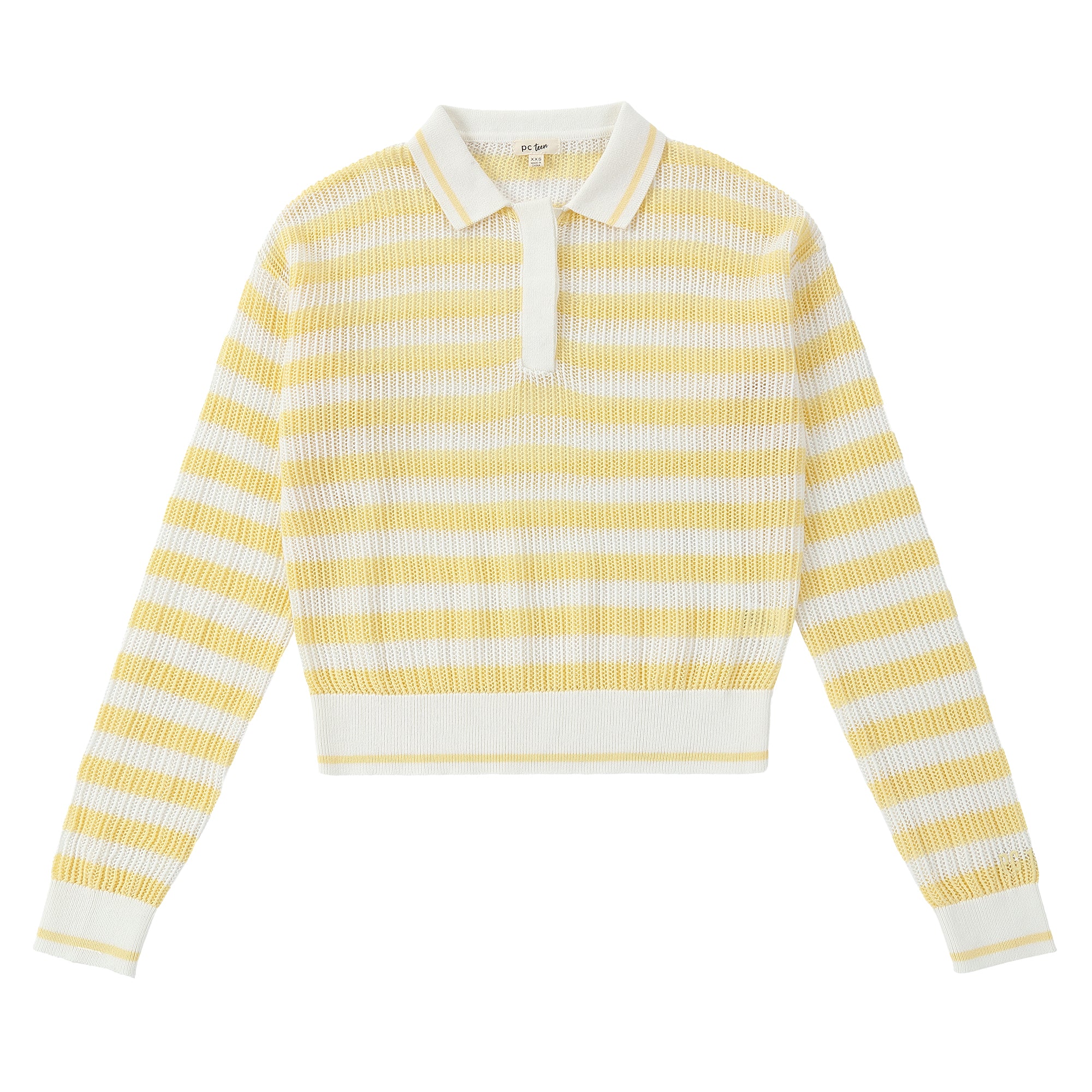 Yellow Striped Sweater 155