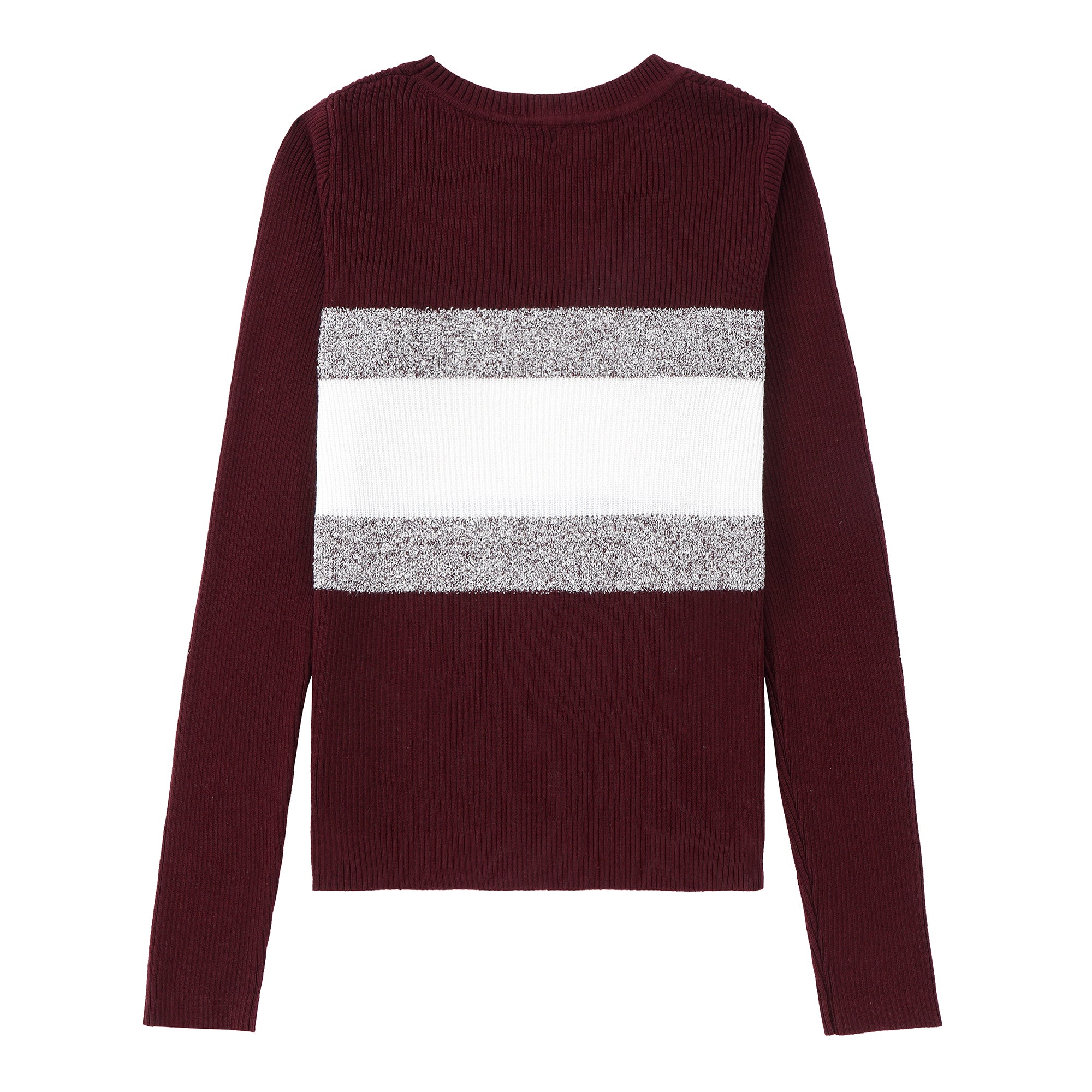 Teens Plum Chunky Knit Sweater