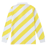 Yellow Striped Polo 153A