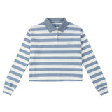 Blue Striped Polo 825
