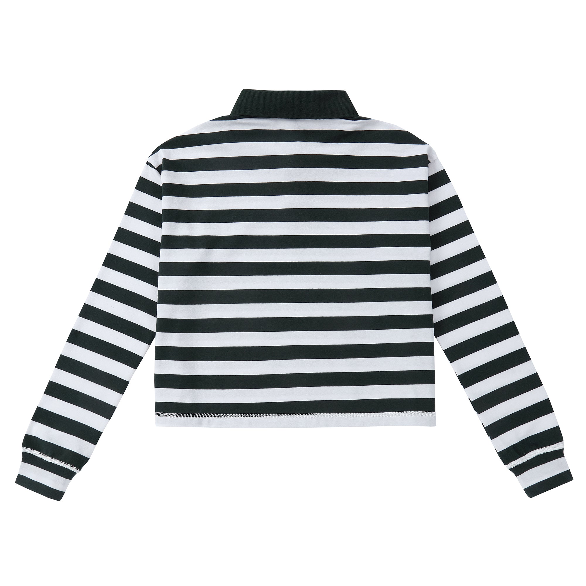 Green Striped Polo 826