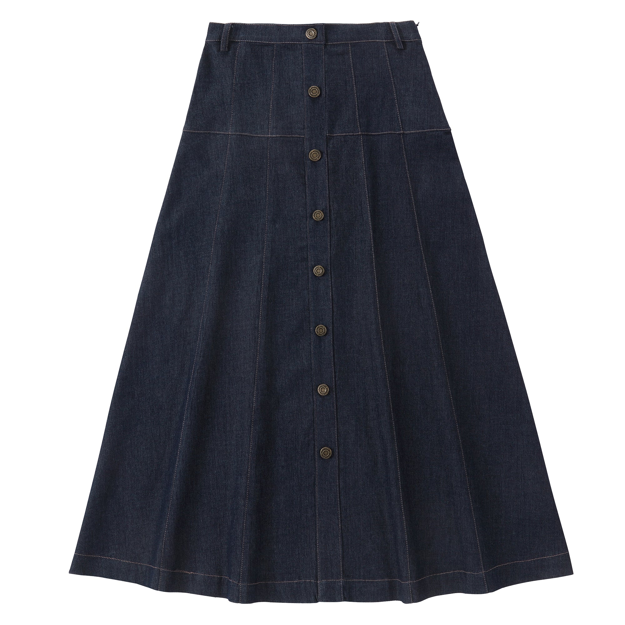 Dark Denim Skirt 762A
