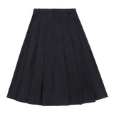 Teens Black Pleated Skirt