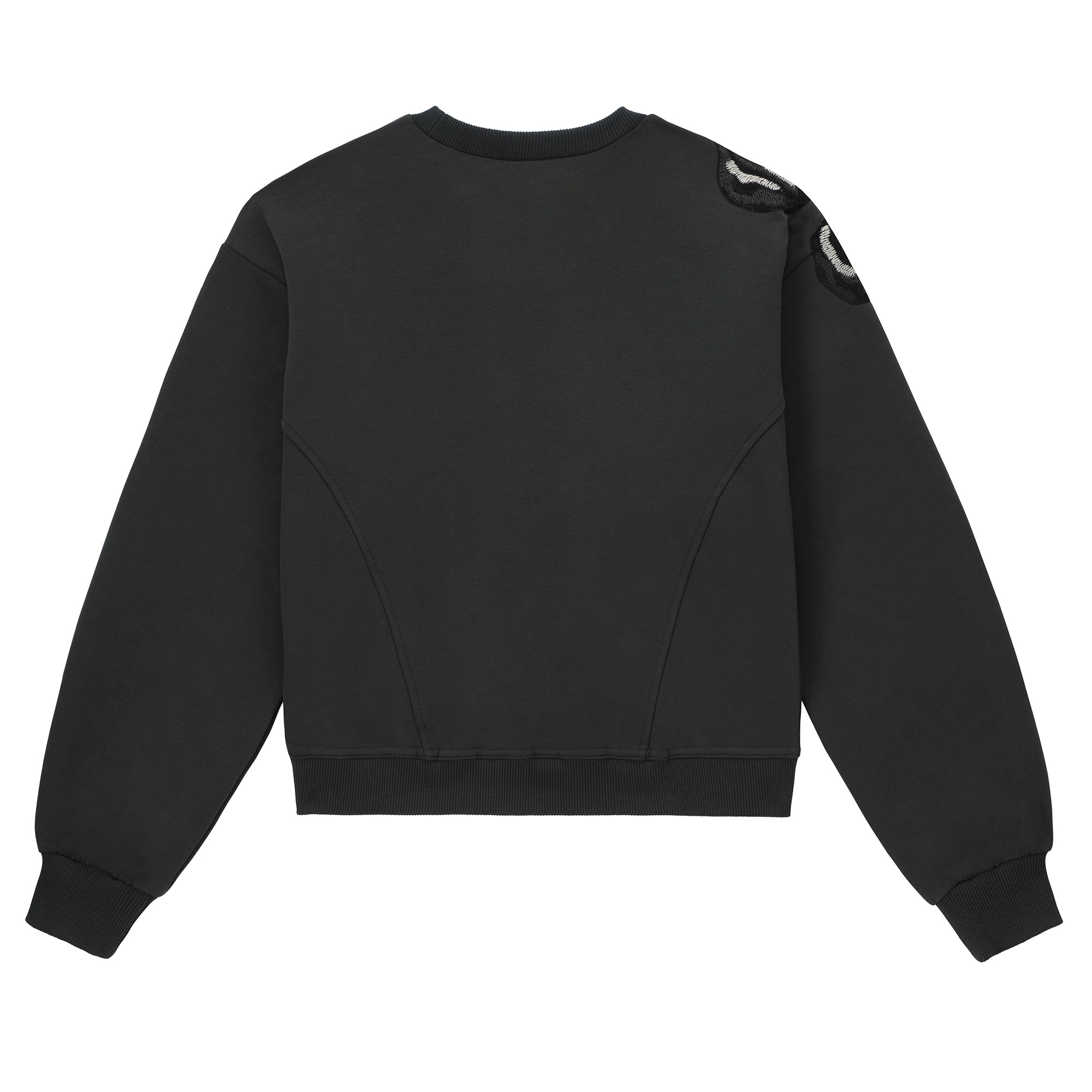 Teens Ivy Floral Sweatshirt with Black Stiching