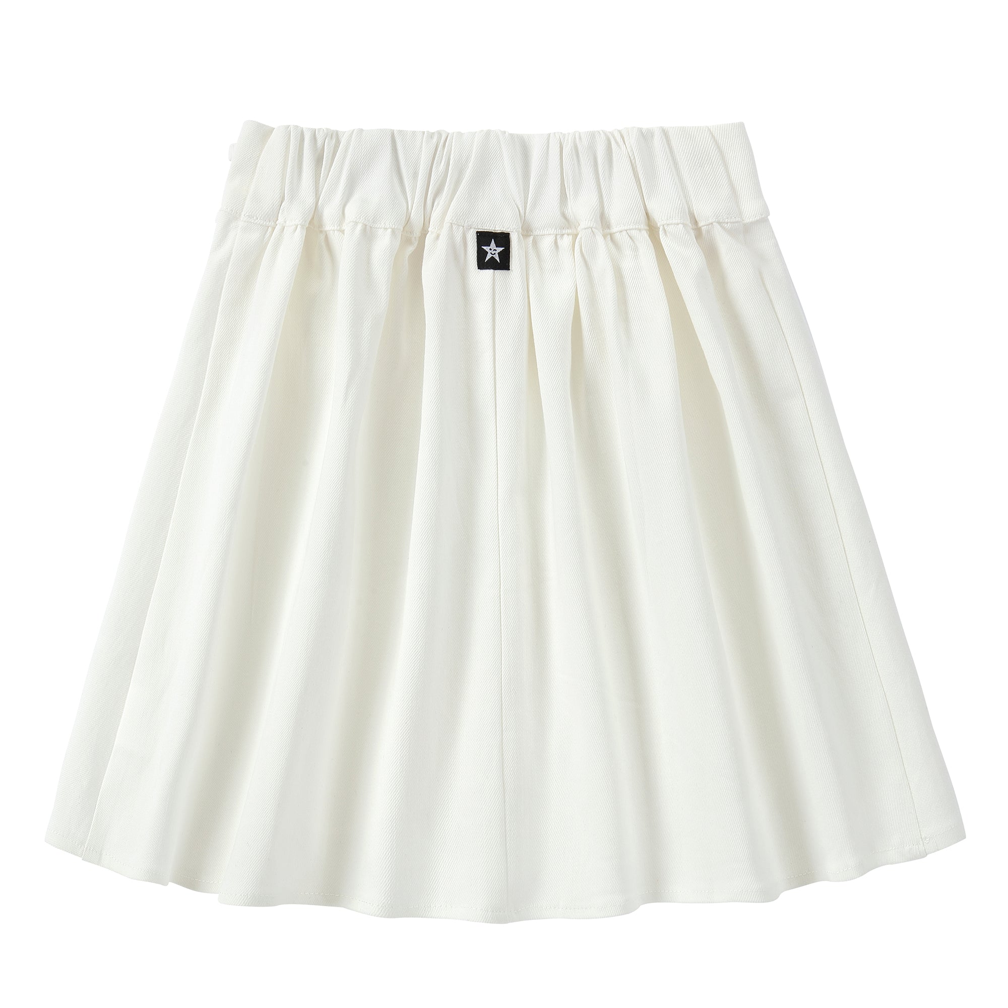 Girls White Wrap Skirt – Petit Clair