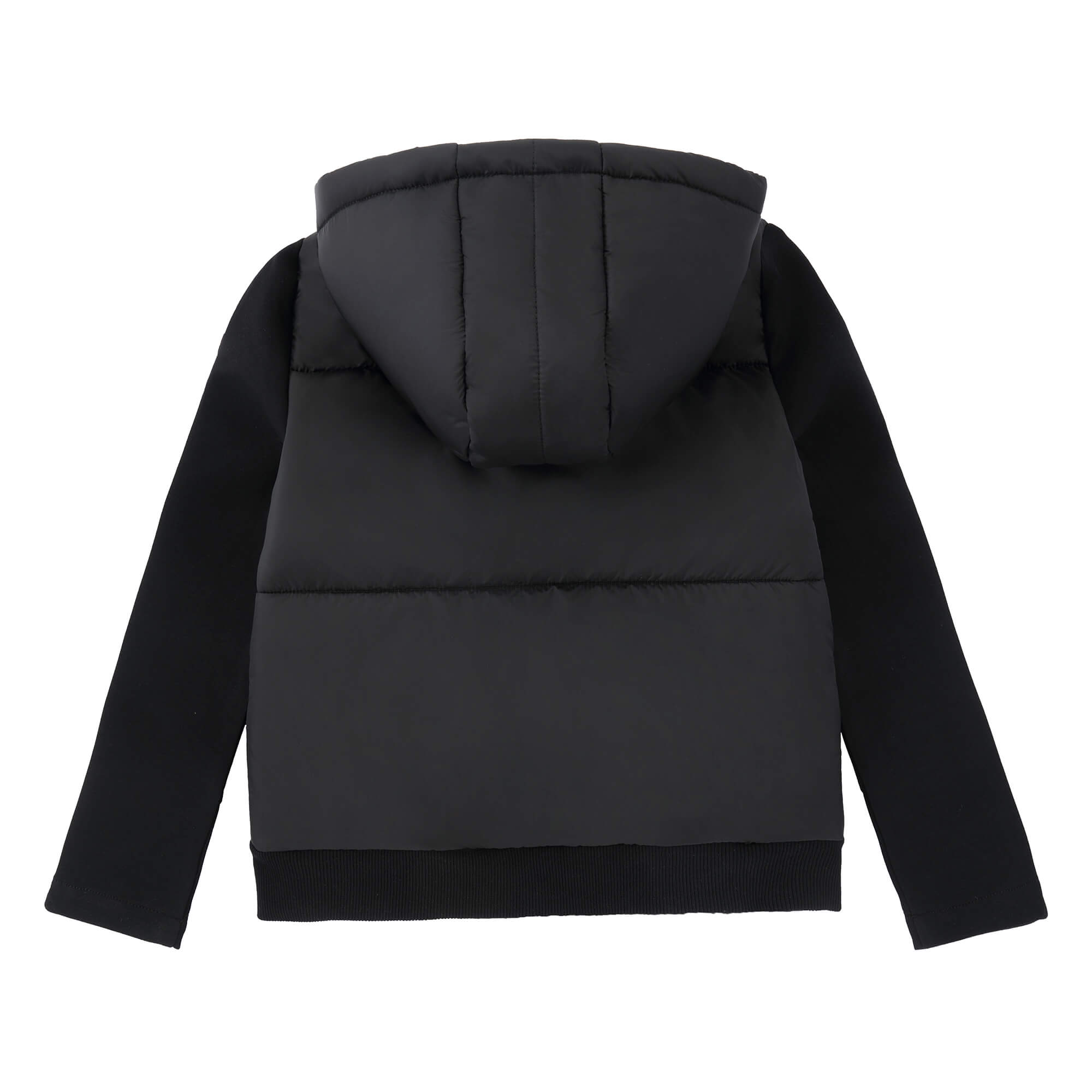 Girls Black Puffer Jacket