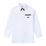 Boys Contrast Long Sleeve Shirt