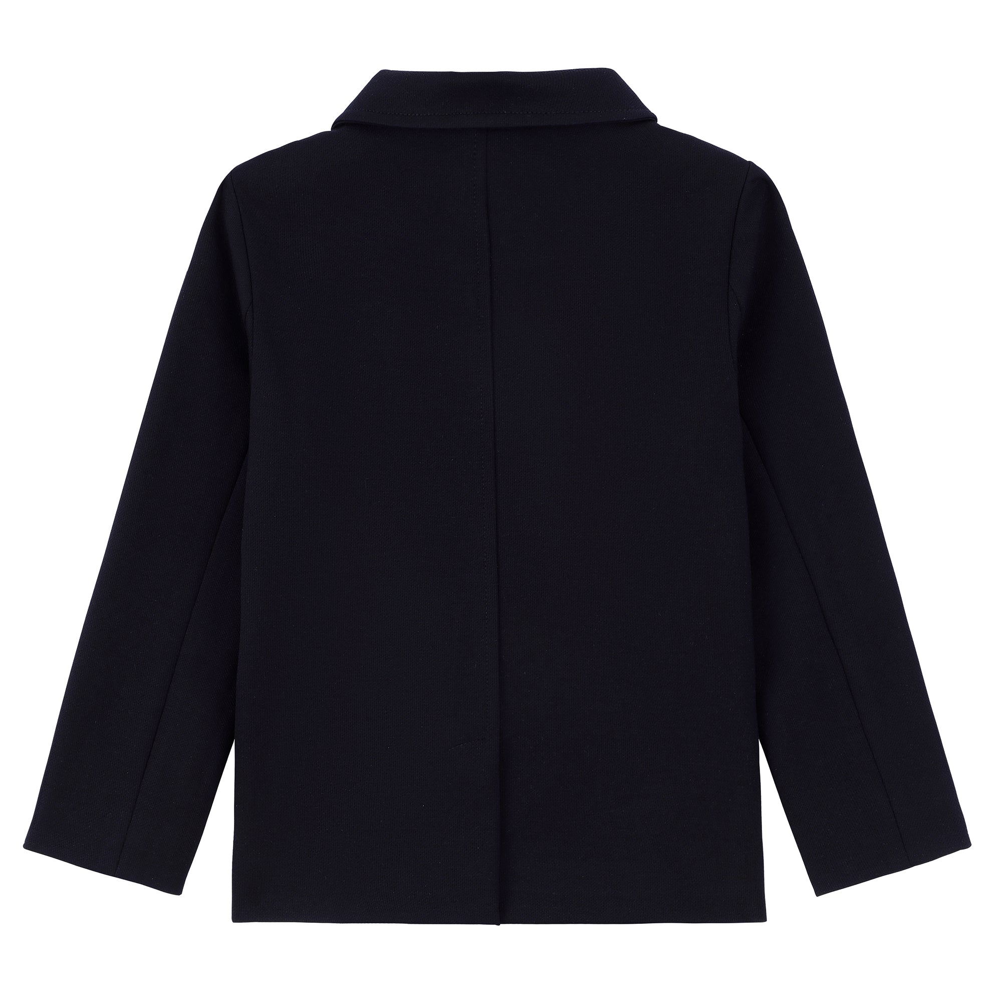 Boys Pique Navy Blazer