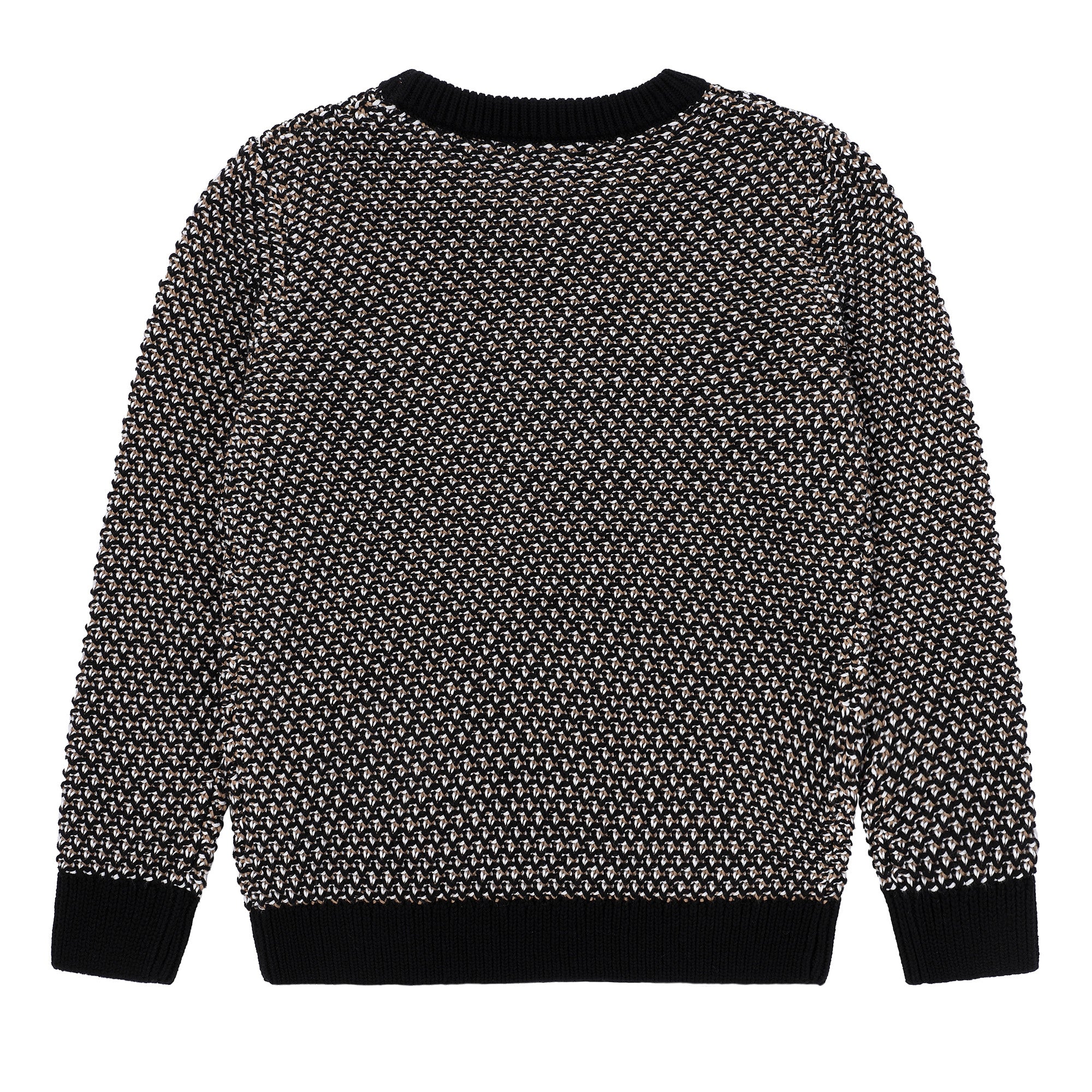 Boys Color Combo Knit Sweater