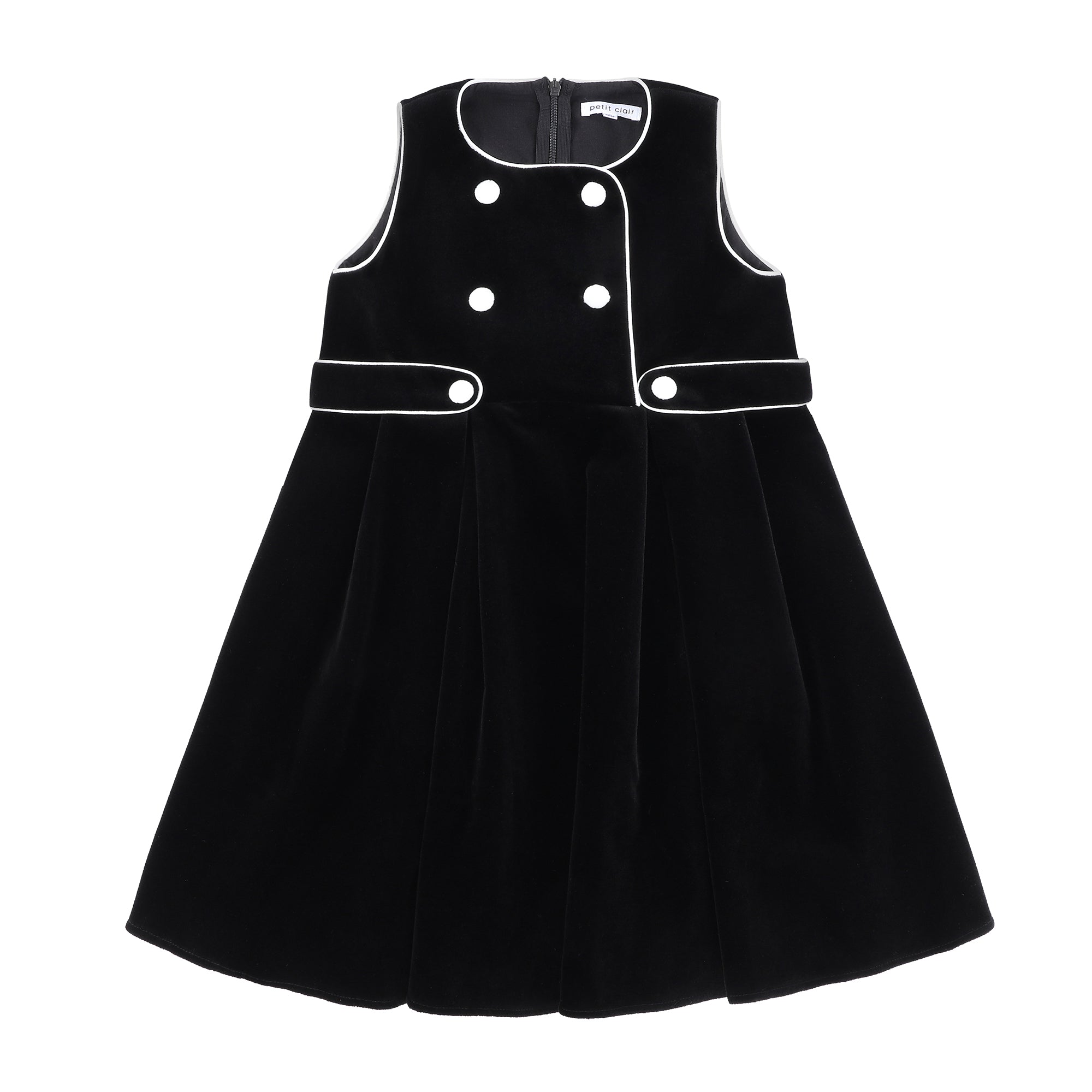 Girls Velvet Charm Dress