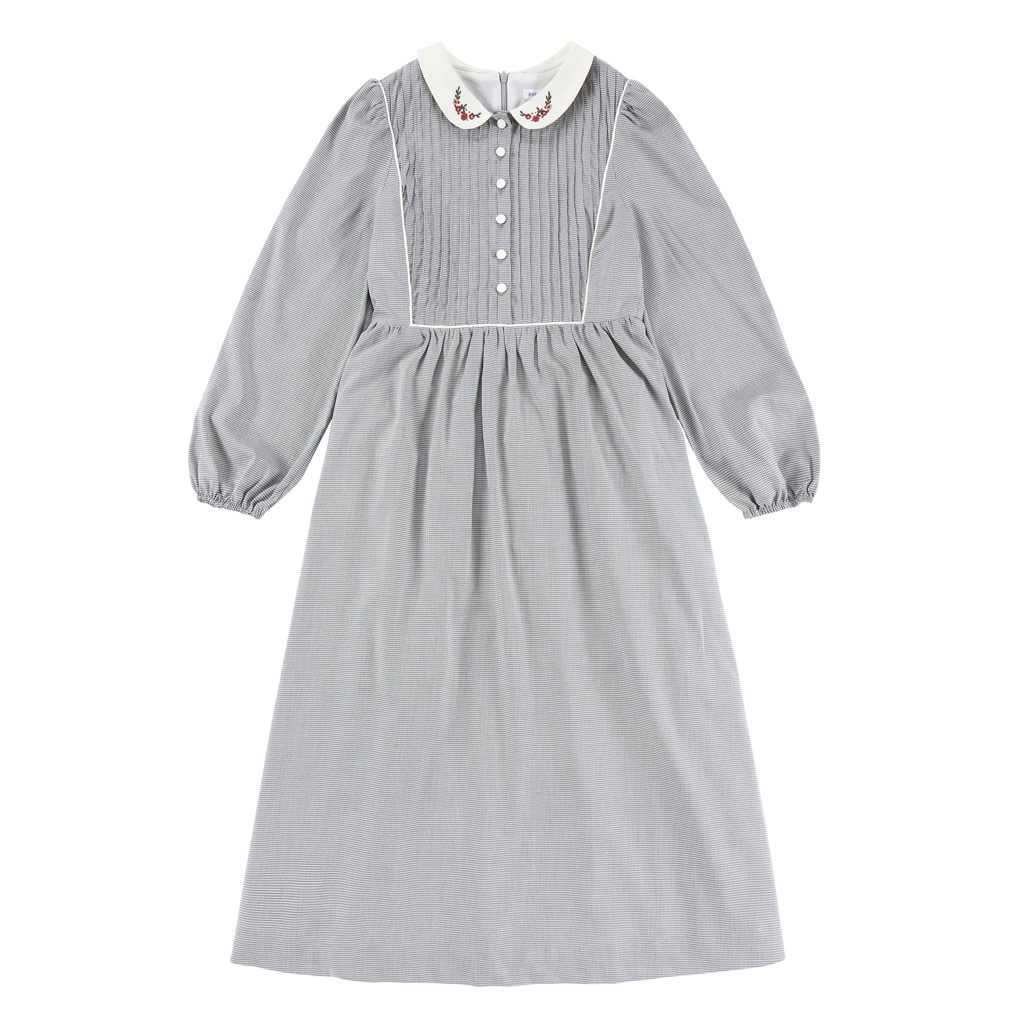 Girls Heirloom Check Dress