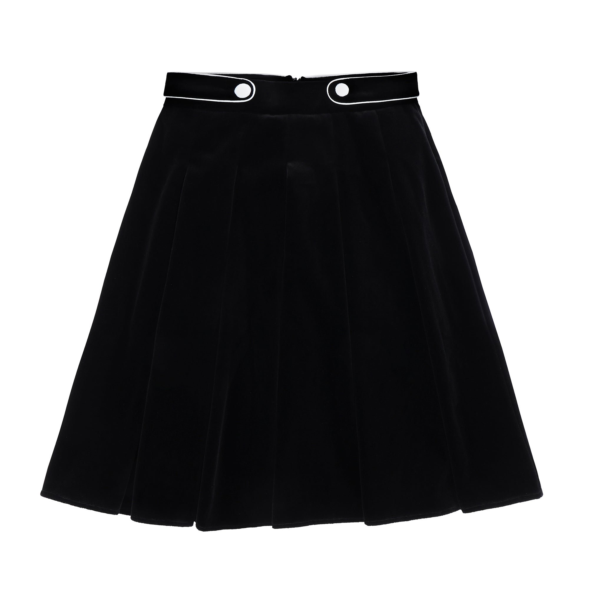Girls Velvet Charm Skirt