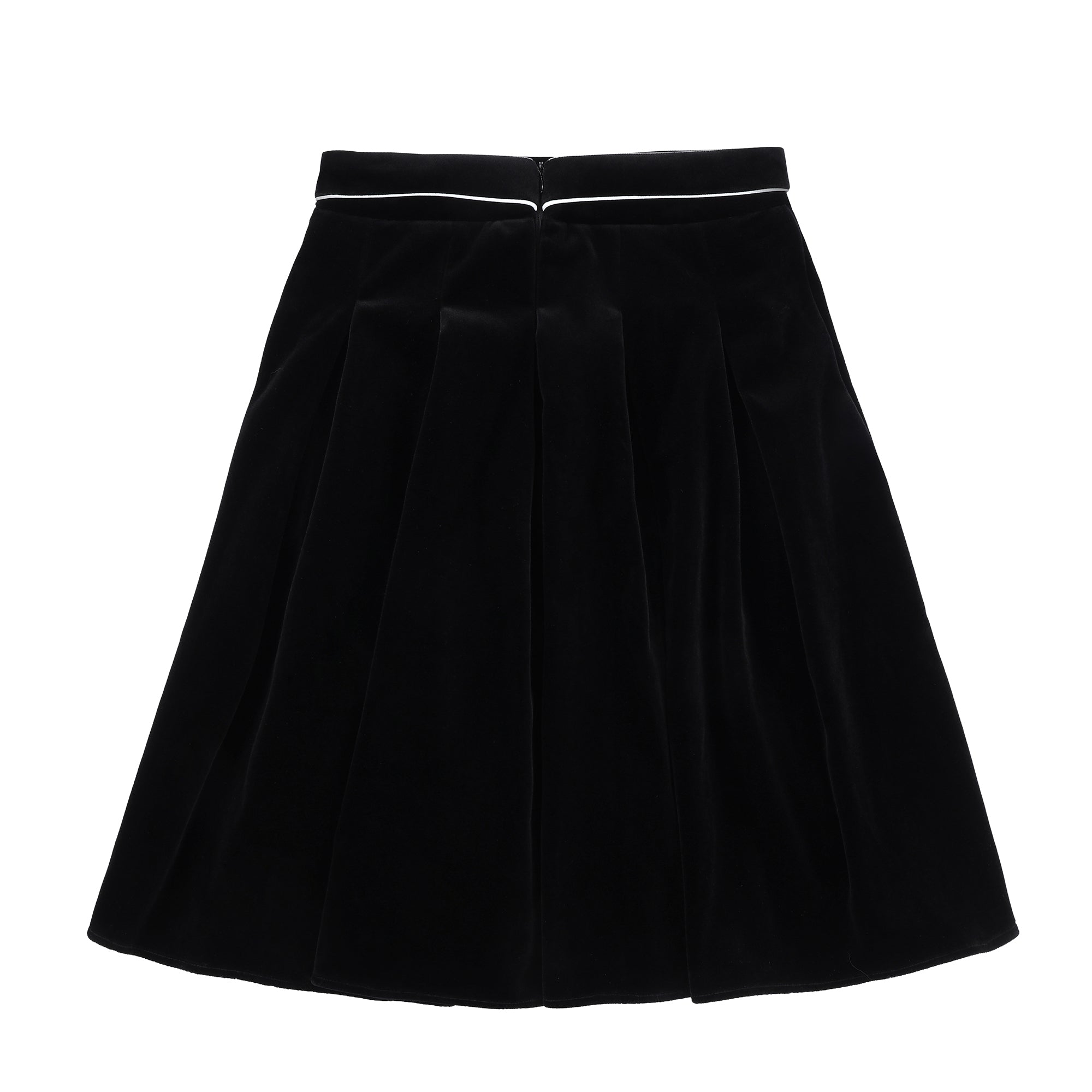 Girls Velvet Charm Skirt