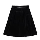 Girls Velvet Charm Skirt