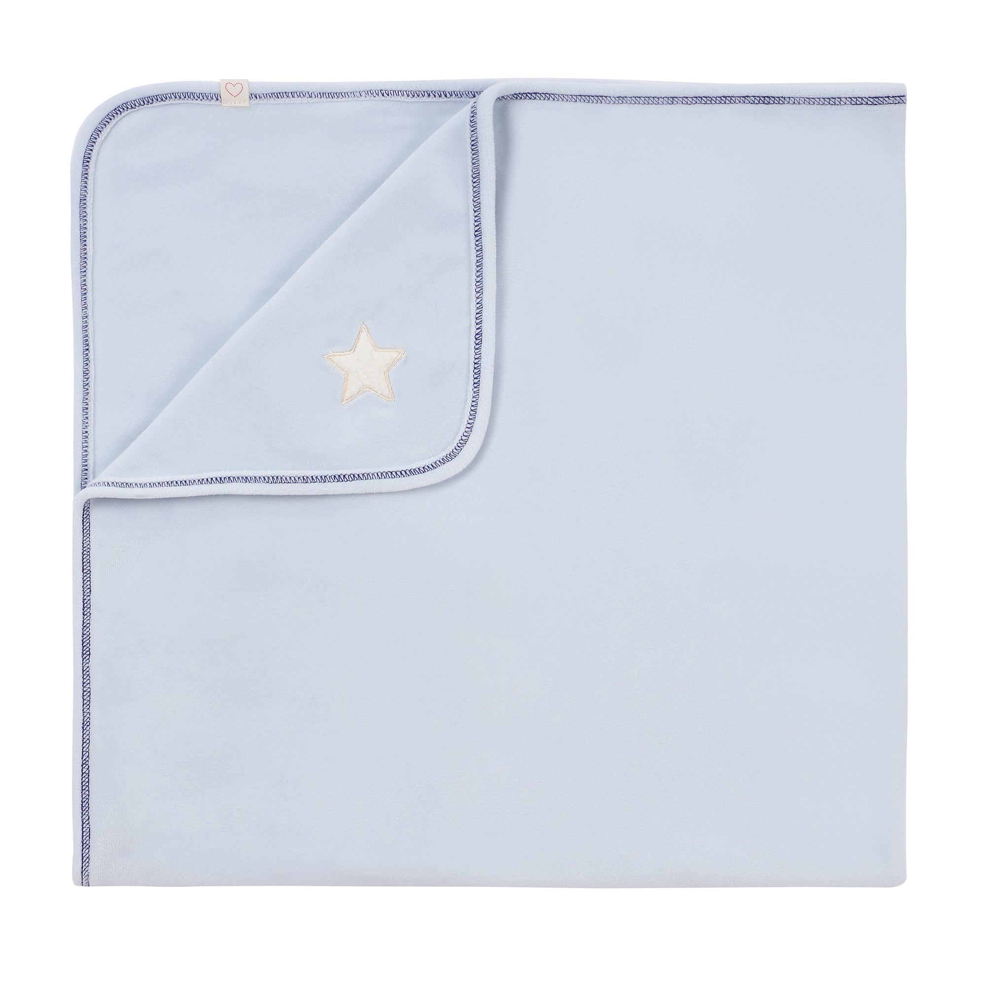 Baby Boys Light Blue  Star Blanket