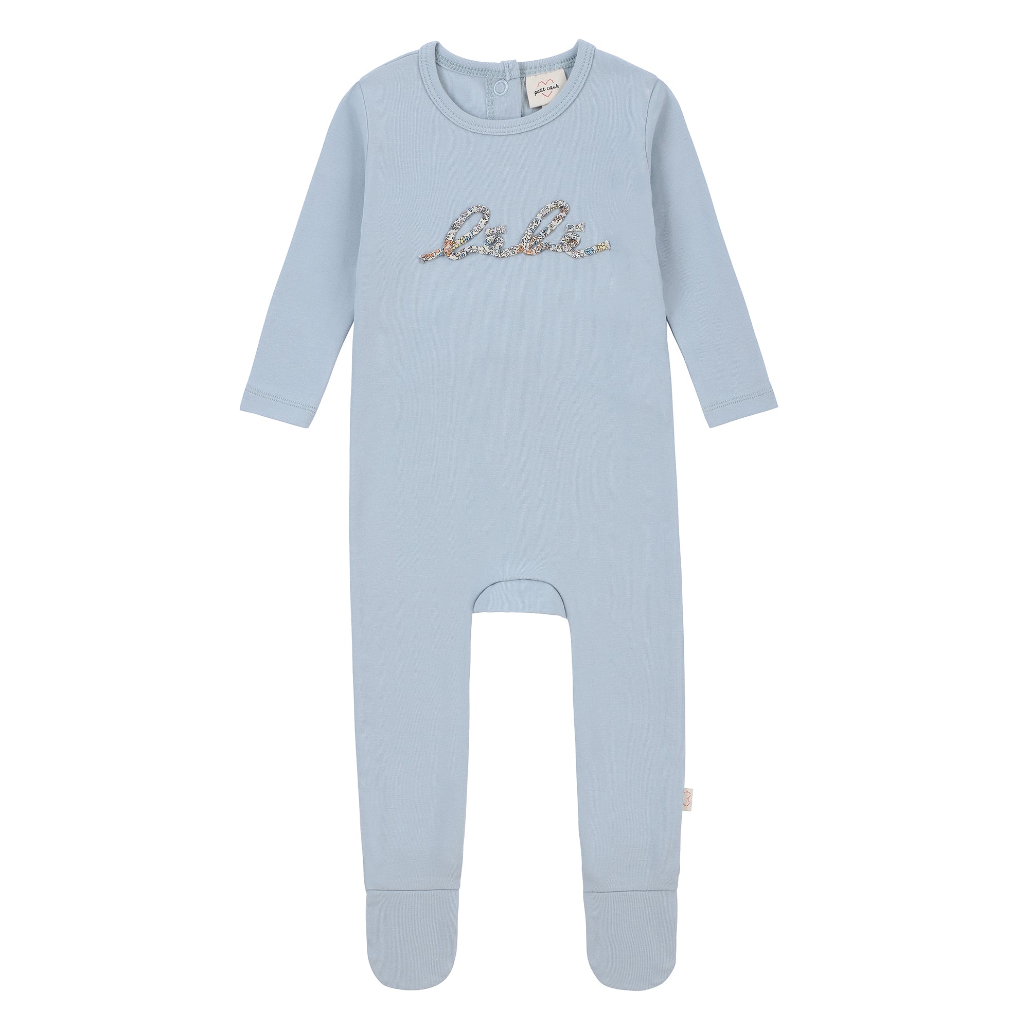Baby Boys Light Blue BEBE Footsie