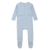 Baby Boys Light Blue BEBE Footsie