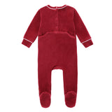 Baby Girls Red P-Logo Footsie