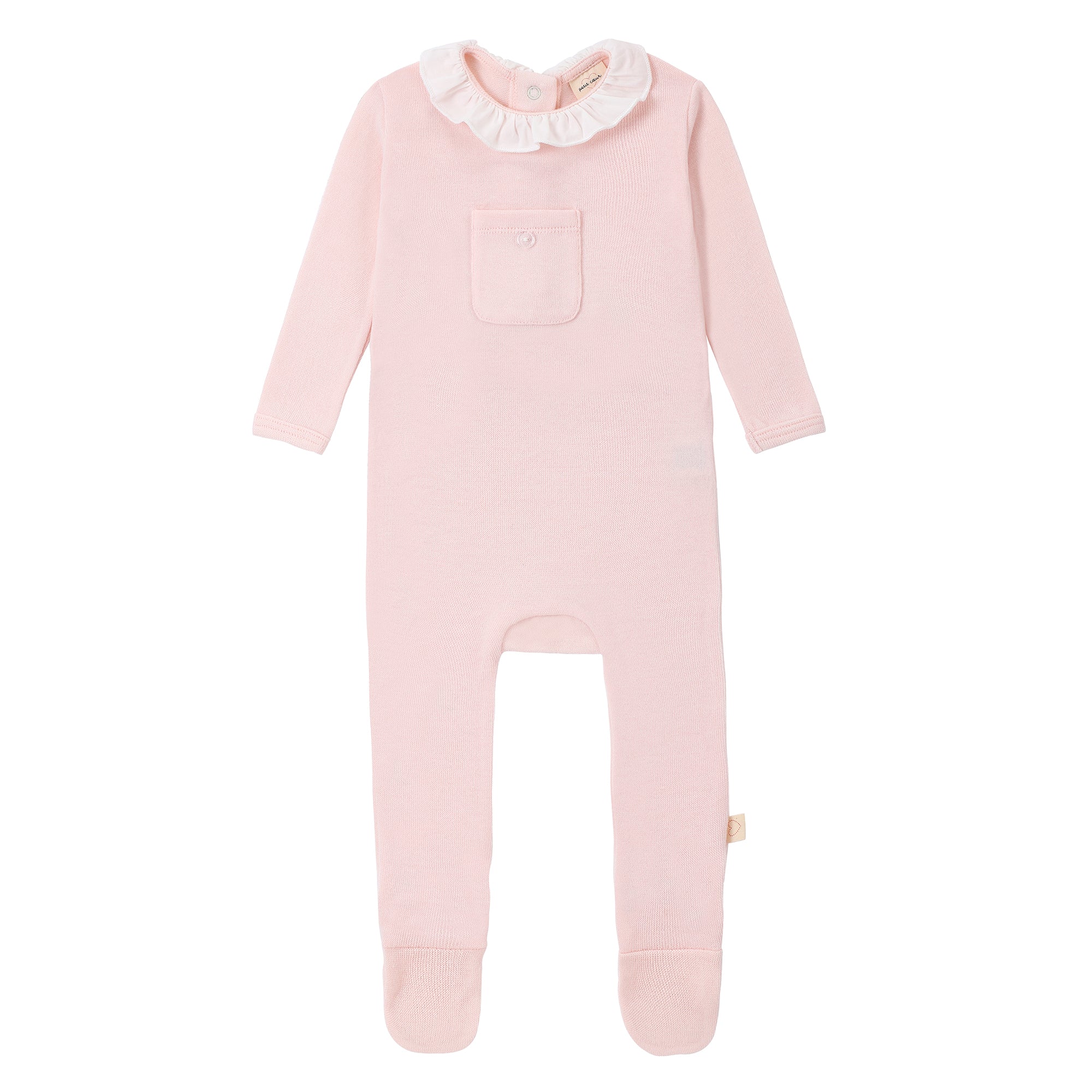 Baby Girls  Soft Blush Footsie
