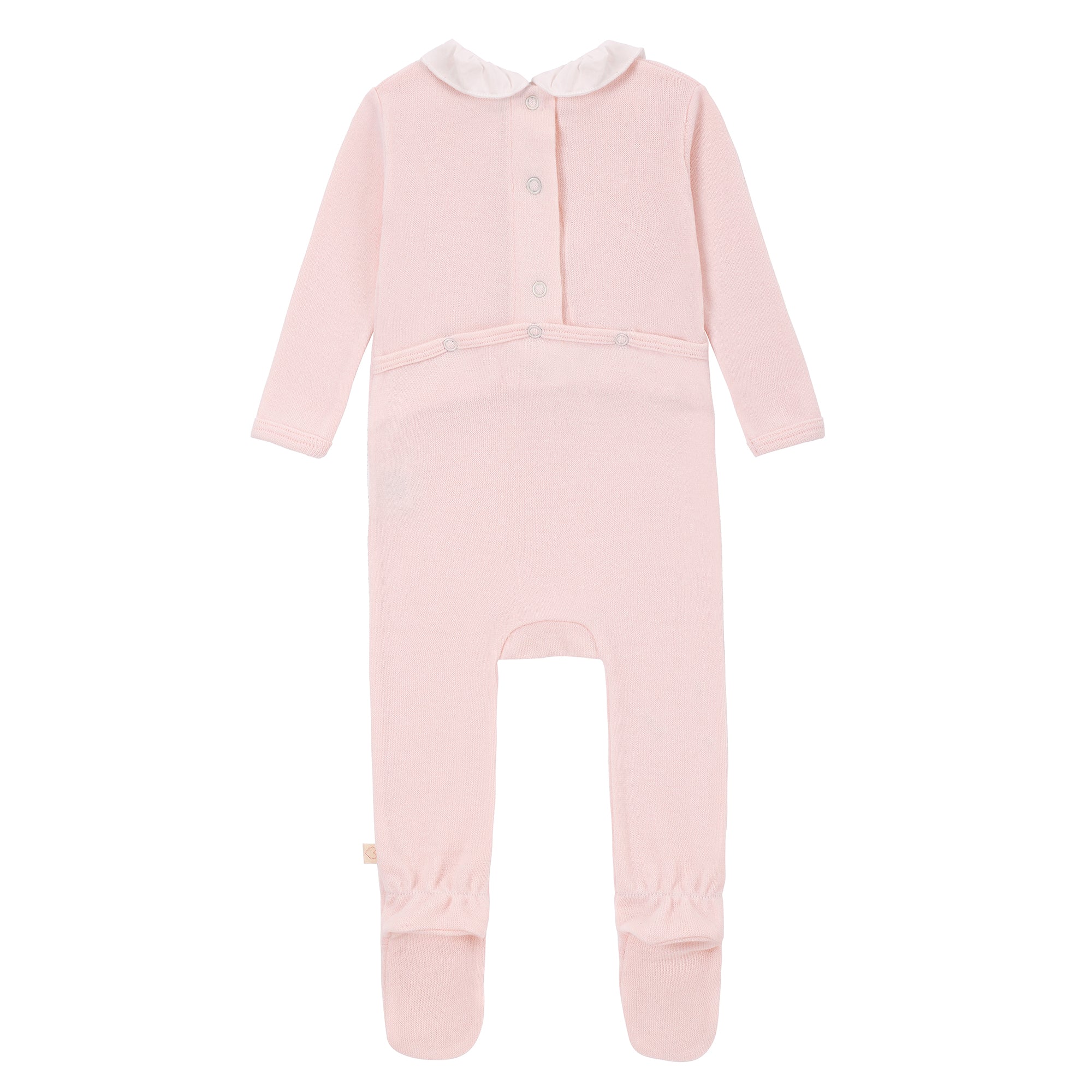 Baby Girls  Soft Blush Footsie