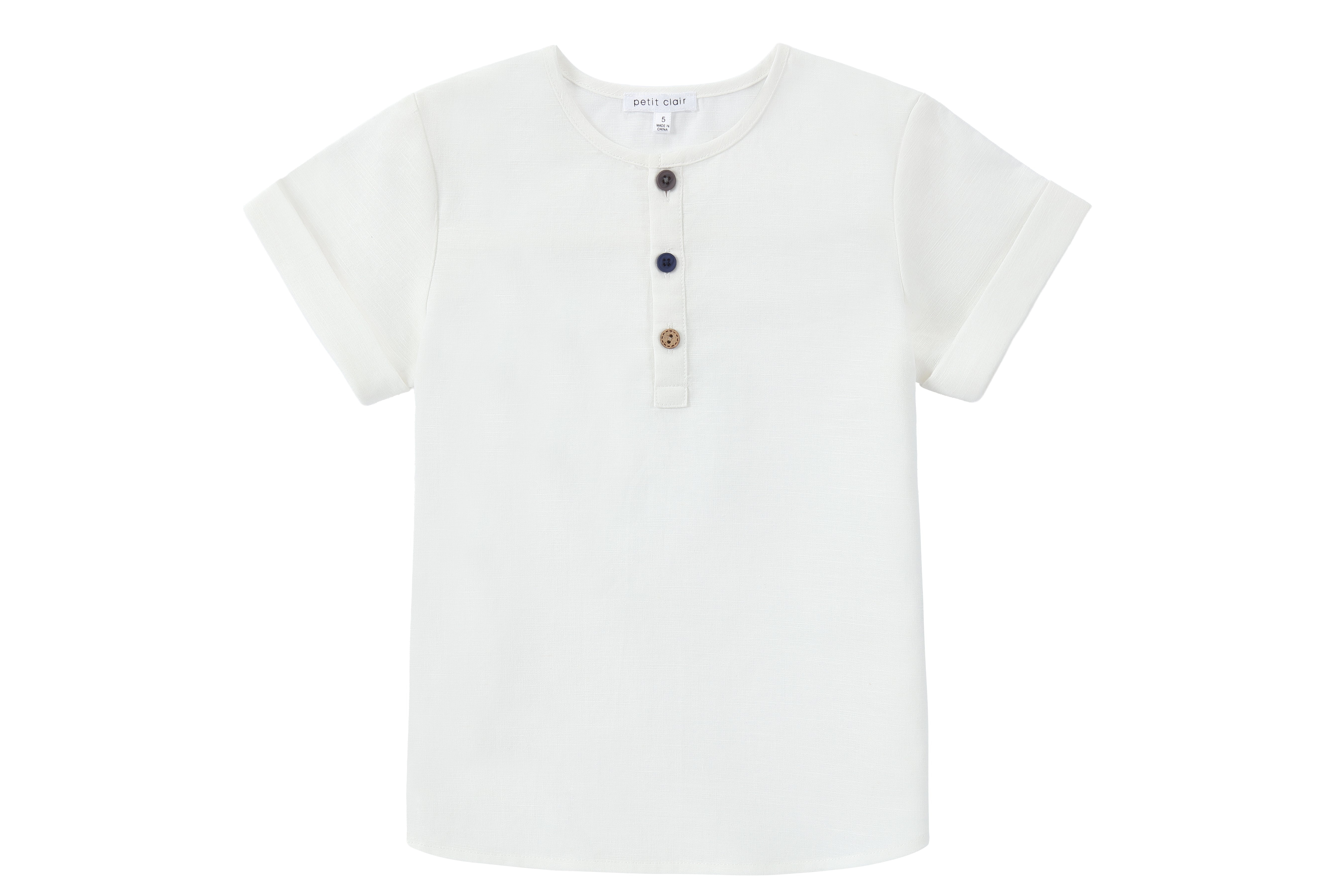 White Linen Shirt 5022