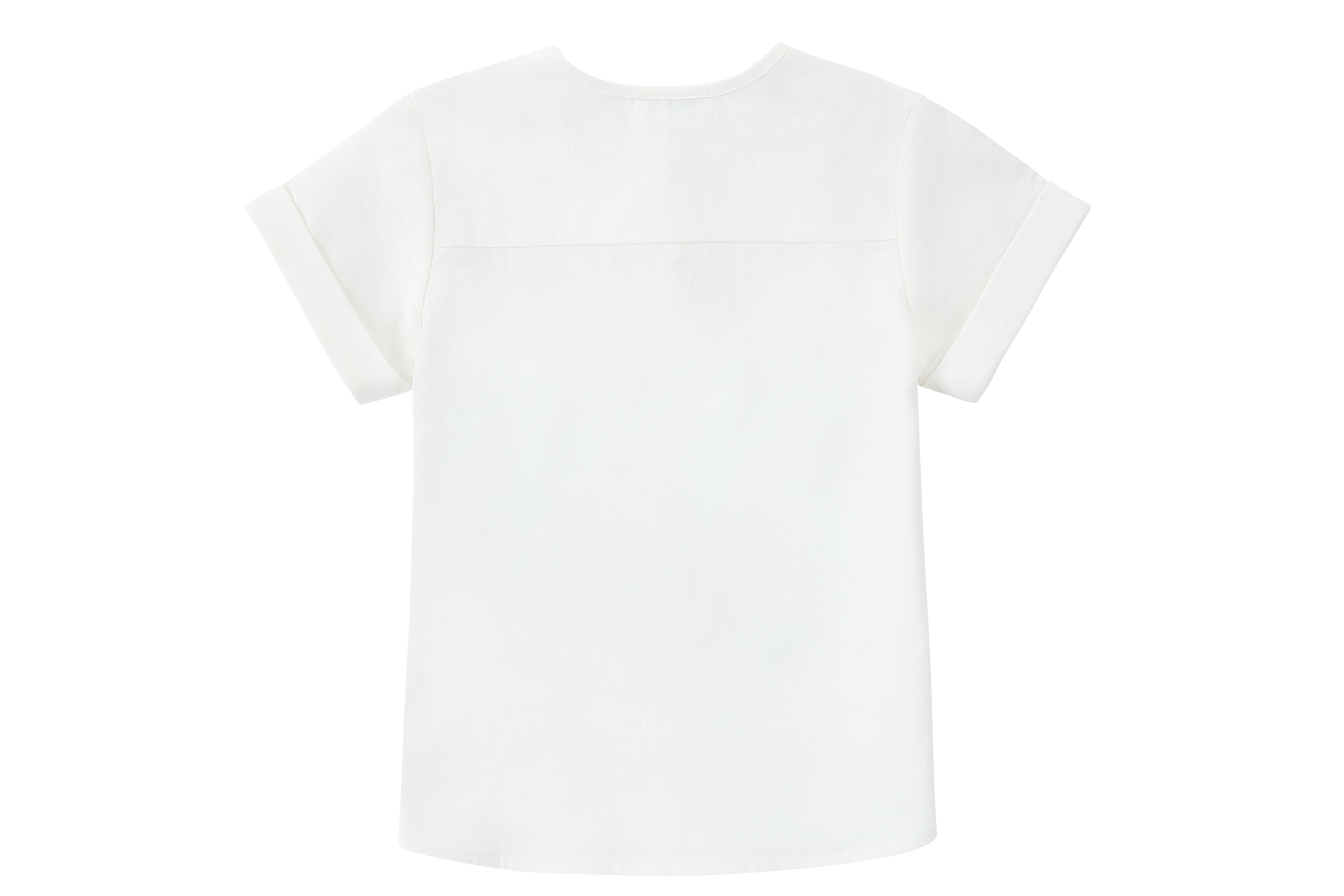 White Linen Shirt 5022