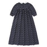 Girls Dot Fridaywear Collared Maxi Dress