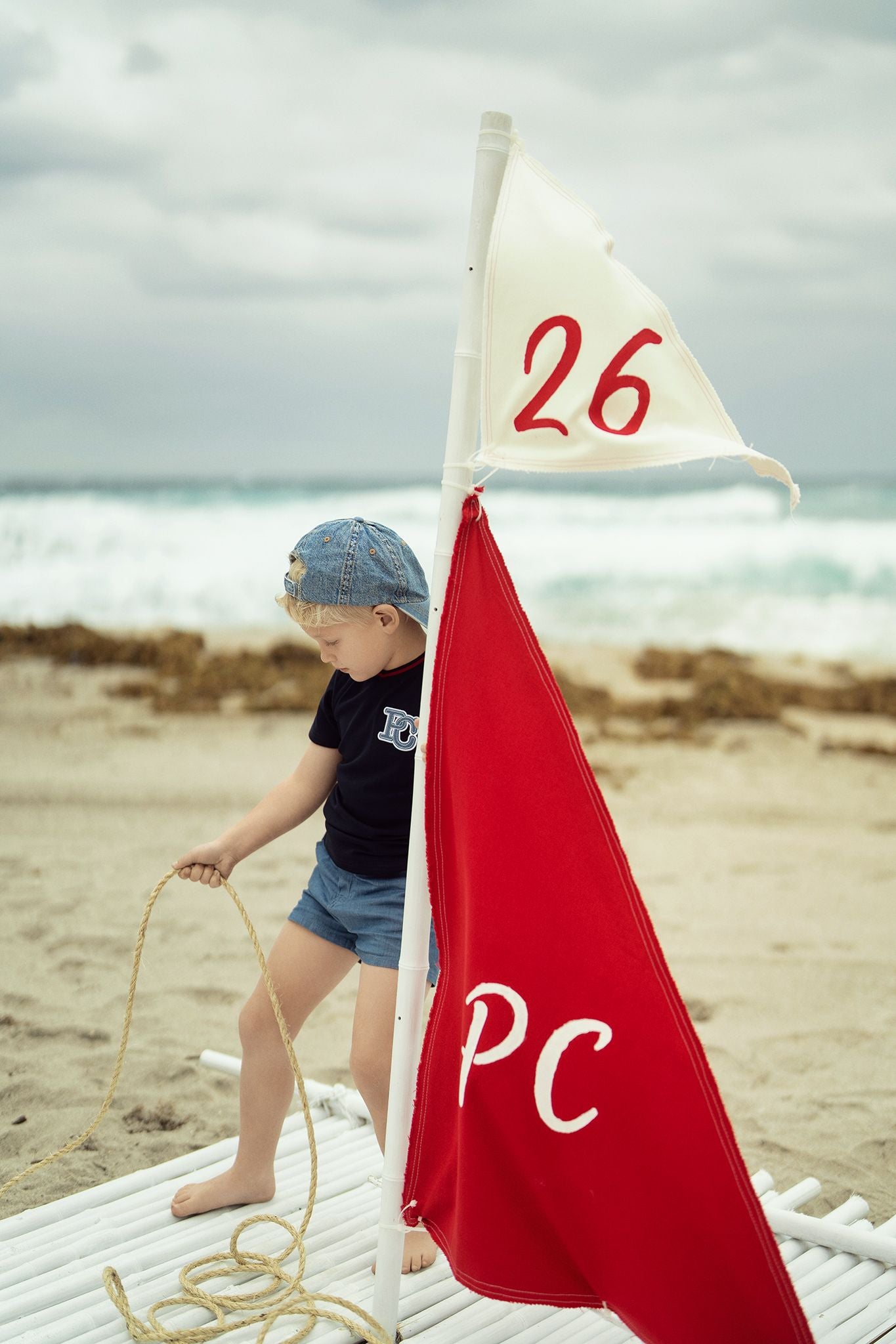 Boys Denim Vine Shorts