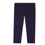 Dark Blue Chino Patch Pocket Pants