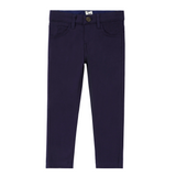 Dark Blue Chino Patch Pocket Pants