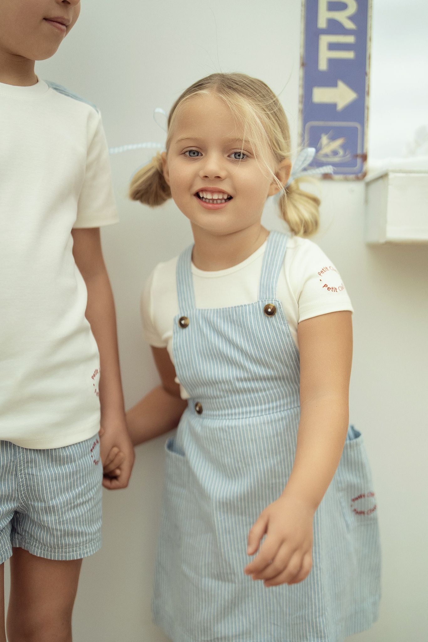 Girls Classic Denim Jumper