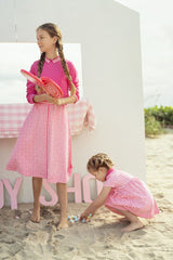 Girls Sweet Check Skirt