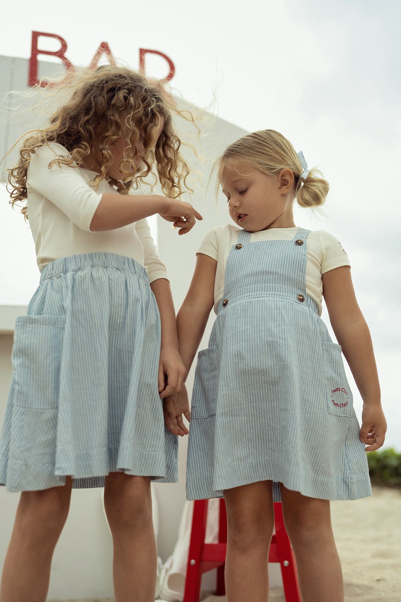 Girls Classic Denim Jumper