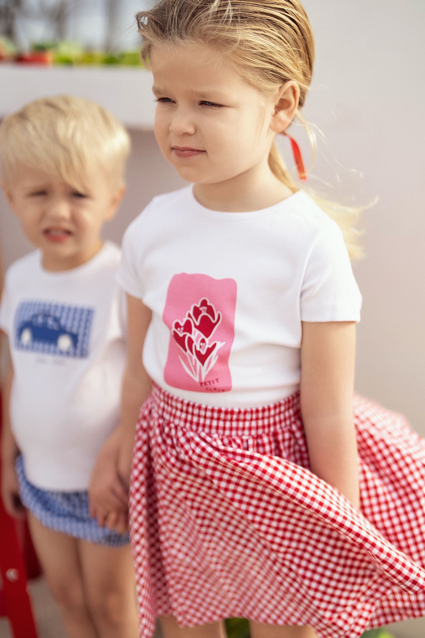 Girls Little Picnic Skirt – Petit Clair