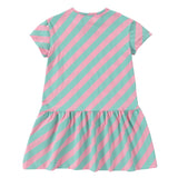 Girls Pastel Play Pink & Mint Green Dress