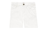 White Denim Shorts