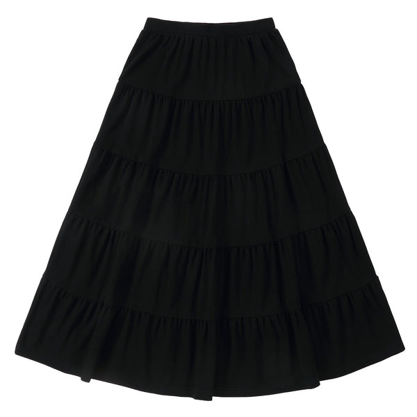 スカート ENOF jersey long skirt Black 02 ace long skirt｜ENOF(イナフ)公式通販