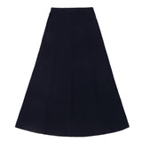 Navy Panel Maxi Skirt