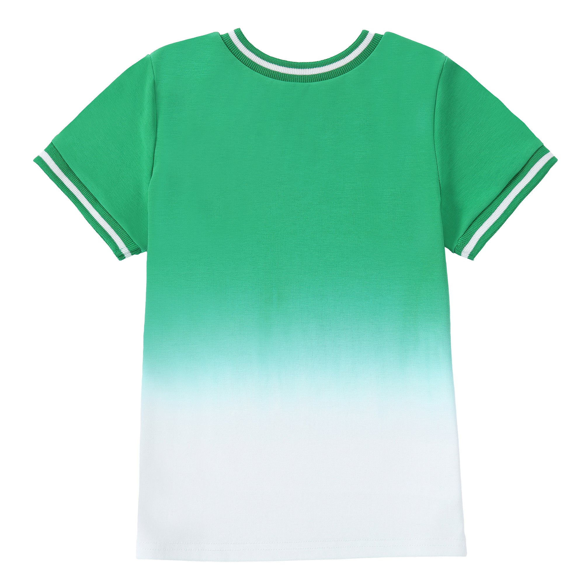 Boys Green Dip T-Shirt