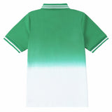 Boys Green Dip Polo