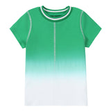 Girls Green Dip T-Shirt