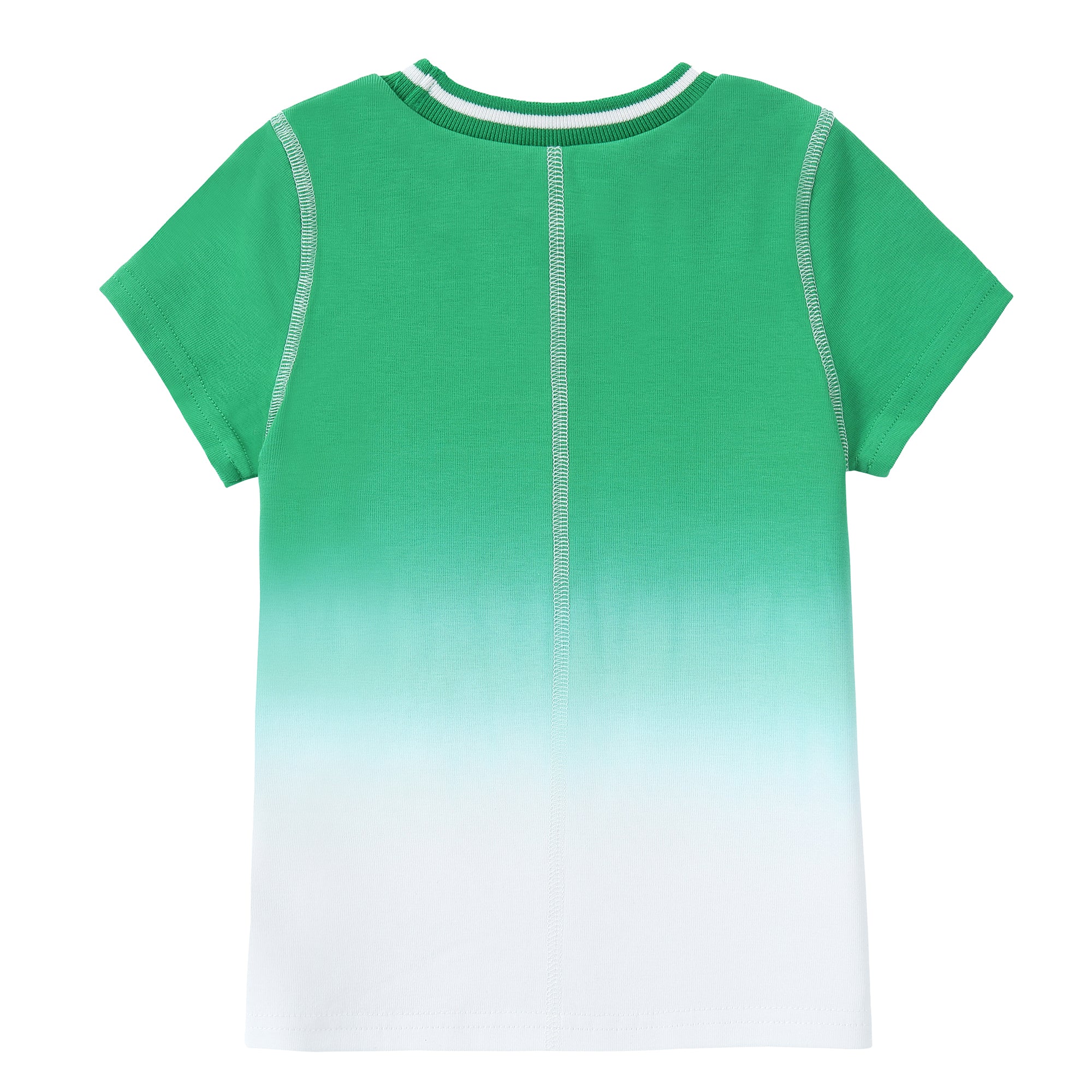 Girls Green Dip T-Shirt