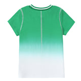 Girls Green Dip T-Shirt