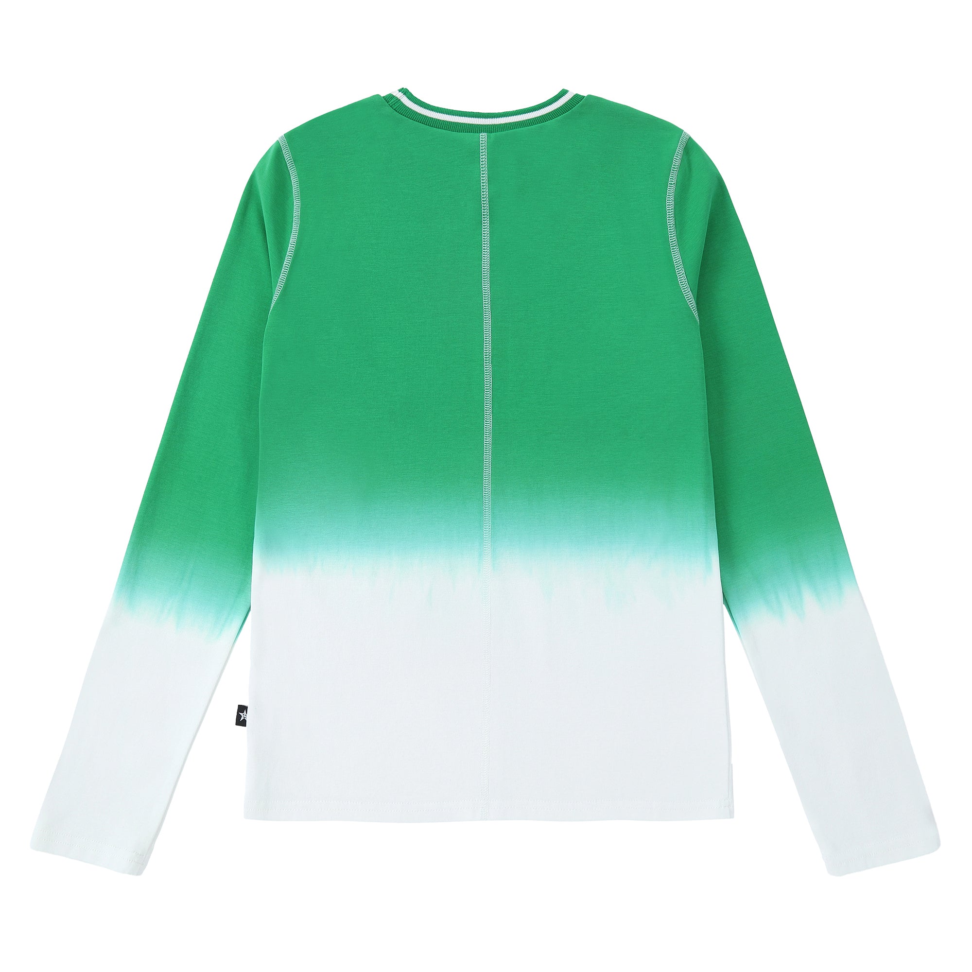 Girls Green Dip T-Shirt