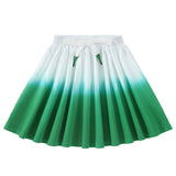 Girls Green Dip Skirt