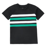 Boys Black, Green & White Rashguard