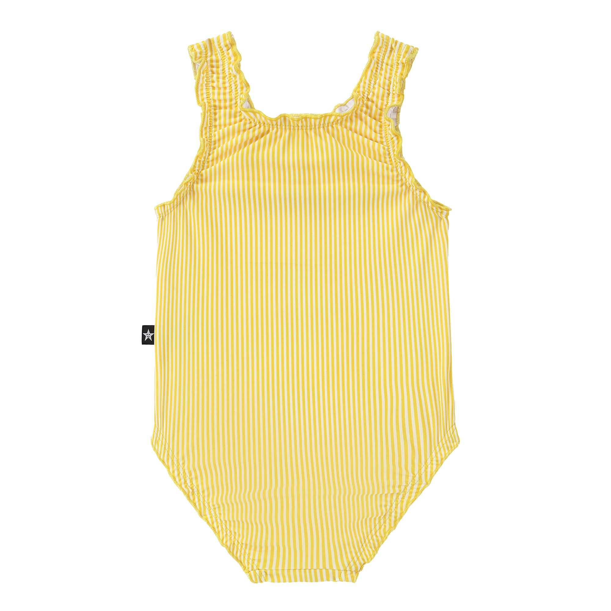 Girls Yellow Lemon Swim Suit