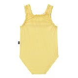 Girls Yellow Lemon Swim Suit